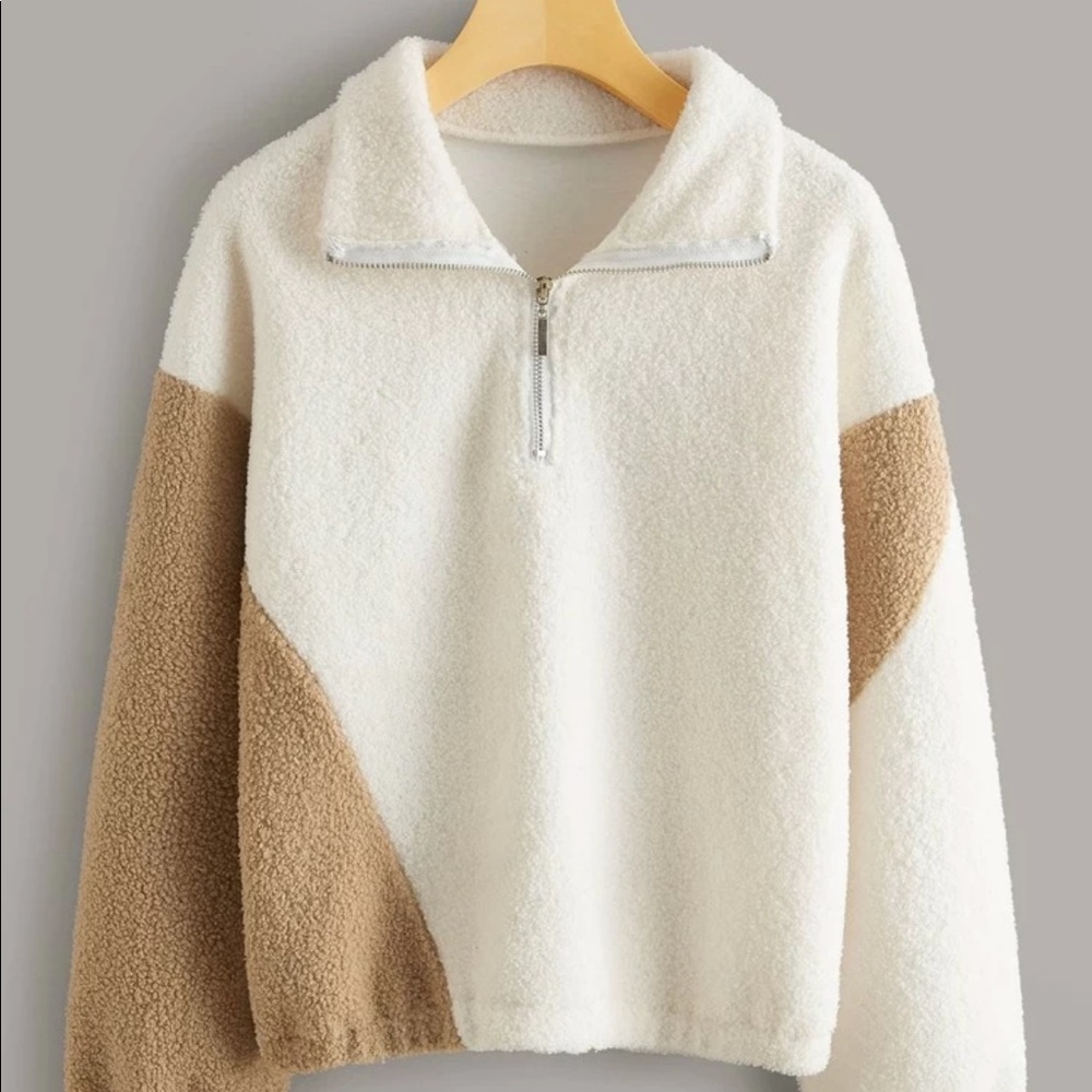 ❄️Patchwork Neutral Sherpa❄️